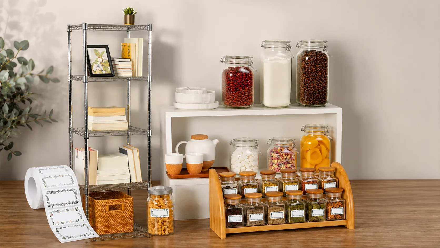 Kit para organizar la despensa